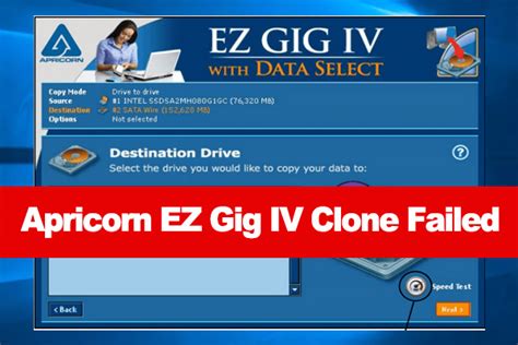 ez gig iv clone not booting|apricorn ez gig 4 clone not working.